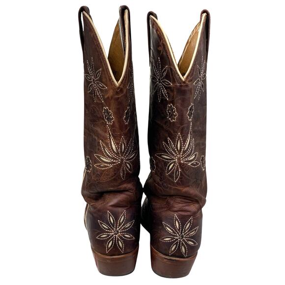 Shyanne Women’s Daisy Mae Brown leather Cowgirl Boot Size US 6.5 B - Picture 8 of 11